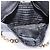 PRADA Chain Shoulder Bag Leather Black Silver - vista 11