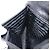 PRADA Chain Shoulder Bag Leather Black Silver - vista 22