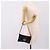PRADA Chain Shoulder Bag Leather Black Silver - vista 23
