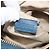 Chloé Chloe Paraty Hand Bag Leather 2way Blue Gold - vista 29