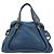 Chloé Chloe Paraty Hand Bag Leather 2way Blue Gold - vista 3