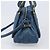 Chloé Chloe Paraty Hand Bag Leather 2way Blue Gold - vista 4