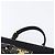 PRADA Hand Bag Satin Black Gold Tone - vista 14