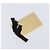 PRADA Hand Bag Satin Black Gold Tone - vista 24