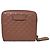 Gucci Microguccissima Cartera con Cierre Perimetral en Piel Rosa