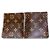 Louis Vuitton Cartera de Lona Monogram Marrón - vista 2