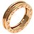 Bulgari Anello Bvlgari B-zero1 a 1 banda in oro rosa 18K - vista 2