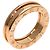 Bulgari Anello Bvlgari B-zero1 a 1 banda in oro rosa 18K - vista 2