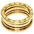 Bulgari Anello Bvlgari B-zero1 a 2 bande in oro giallo 18K - vista 4