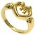 Autre Marque Tiffany & Co. Heart with Bow Band Ring