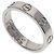 Anello Cartier Mini Love in oro bianco 18K