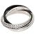 Cartier Trinity Ceramic SM Pave Diamond Ring - Ansicht 4