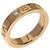Bulgari Anello Bvlgari Double Logo in oro rosa 18K e diamanti - vista 2