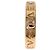 Bulgari Anello Bvlgari Double Logo in oro rosa 18K e diamanti - vista 3