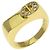 Christian Dior Ehering aus 18K Gelbgold mit Diamanten - Ansicht 2
