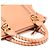 Chloé Borsa a tracolla Marcie in pelle rosa tenue - vista 10