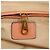 Chloé Borsa a tracolla Marcie in pelle rosa tenue - vista 14