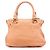 Chloé Borsa a tracolla Marcie in pelle rosa tenue - vista 3