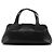 Gucci Borsa Bowling 2002 in pelle nera con chiusura in legno - vista 3