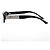 DiorSunStrass 2 Black Strass Rectangular Sunglasses - view 3