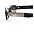 DiorSunStrass 2 Black Strass Rectangular Sunglasses - view 4
