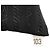 Prada Borsa con manico B7097 Black Tessuto Vitello Top Handle Bag - vista 14