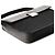 Prada Borsa con manico B7097 Black Tessuto Vitello Top Handle Bag - vista 8