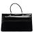 Gucci Schwarze Ledertasche G Square - Ansicht 3