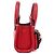 Chloé Bolsa Micro Edith em couro vermelho - vista 3