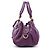 Marc by Marc Jacobs Borsa 2-Way Classic Q Baby Groovee in pelle viola - vista 2