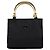 Prada Borsa Tote Tessuto Metallo Navy