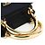 Prada Borsa Tote Tessuto Metallo Navy - vista 10