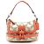 Coach F25289 Borsa 2-Way Signature Soho Beige Coral Pink