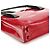 Prada Borsa Sport Top Handle Spazzolato Rossa e Nera 1998 - vista 8