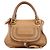Chloé Borsa a tracolla Marcie in pelle marrone chiaro