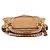 Chloé Borsa a tracolla Marcie in pelle marrone chiaro - vista 4