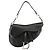 Dior Borsa a tracolla saddle in pelle nera
