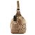 Coach Borsa Hobo Patchwork Signature Beige Brown - vista 2
