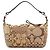 Coach Borsa Hobo Patchwork Signature Beige Brown - vista 3