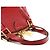 Marc Jacobs Borsa tote in pelle bordeaux - vista 10