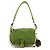 Chloé Grüne Nylon-Schultertasche mit Logo-Klappe - Ansicht 3
