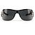 Gucci Gafas de sol Shield GG 2746/S Black Horsebit - vista 2