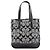 Coach Borsa Tote Signature 6092 Grey Navy - vista 3