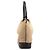Gucci 106294 Borsa a secchiello in camoscio beige con manico in legno - vista 2