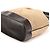 Gucci 106294 Borsa a secchiello in camoscio beige con manico in legno - vista 9