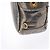 Yves Saint Laurent Borsa a tracolla Muse in pelle craquelé metallizzata - vista 9