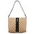 Gucci 001 3734 Borsa a Spalla Jackie GG Beige - vista 3