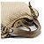 Céline Borsa a Tracolla Bittersweet Macadam Croc Beige - vista 11