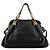 Chloé Borsa Paraty 2-Way in pelle nera - vista 3