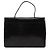 Prada Borsa con manico in pelle Vitello nera - vista 3